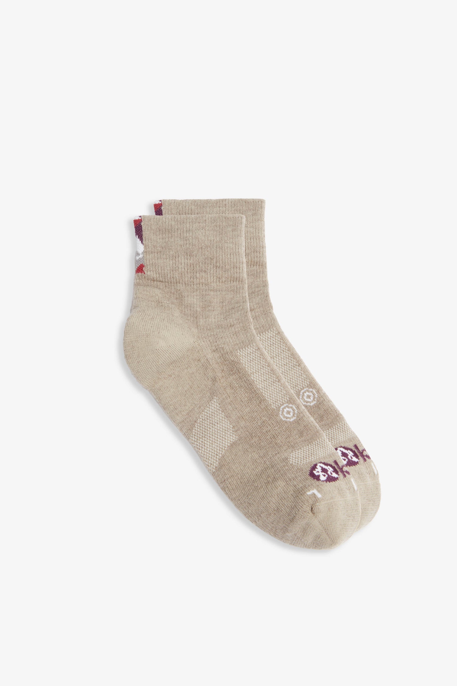 Upside Down Yak Wool Ankle Socks - Pack of 3