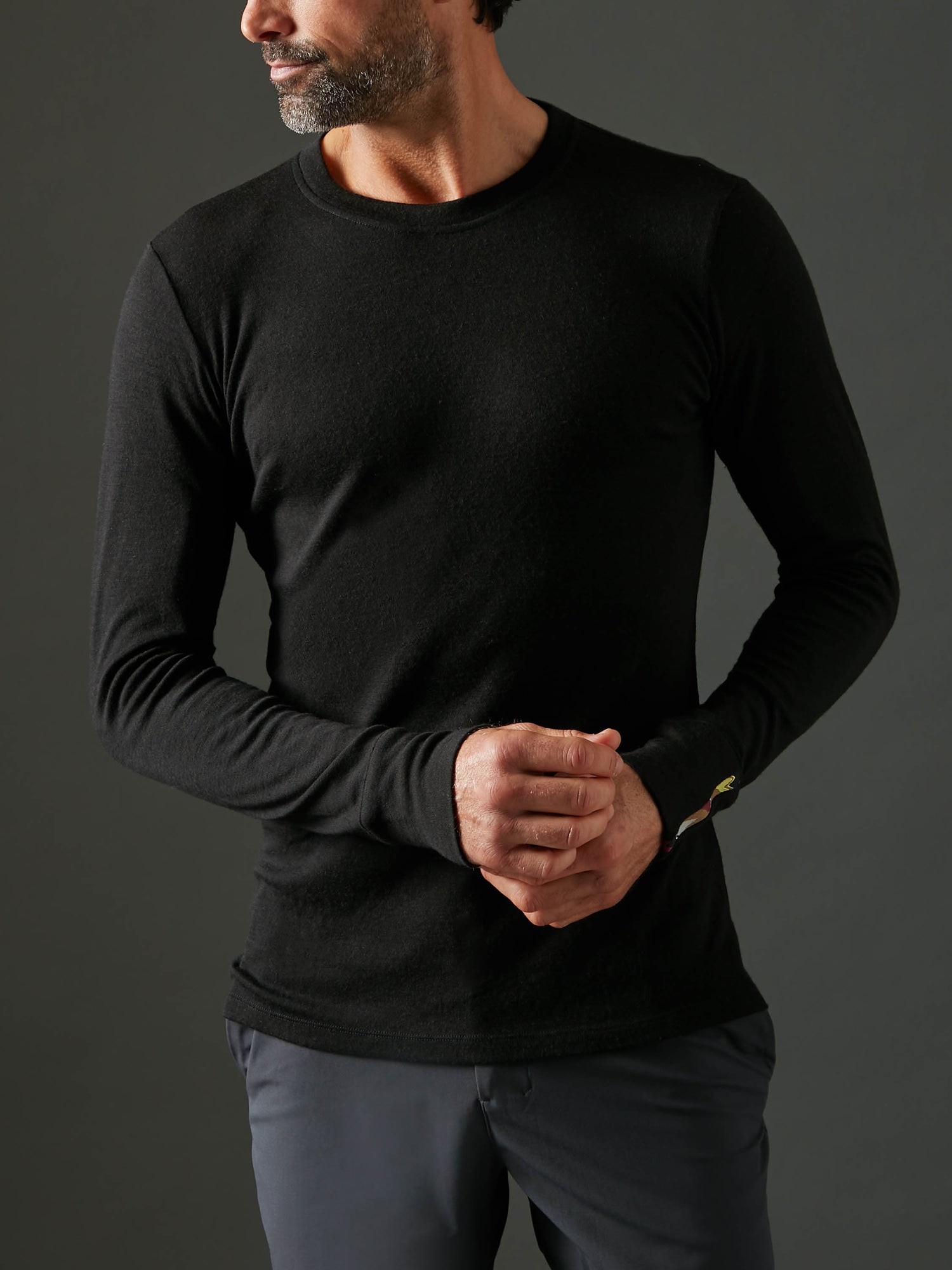 Men's Liberty Casual Crew - Black