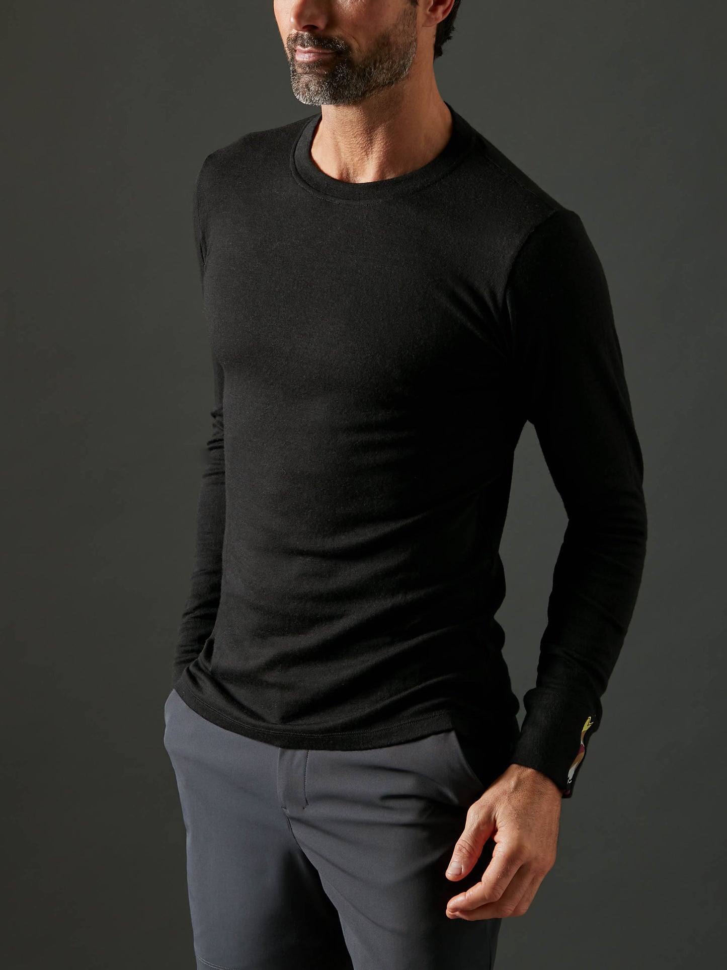 Men's Liberty Casual Crew - Black