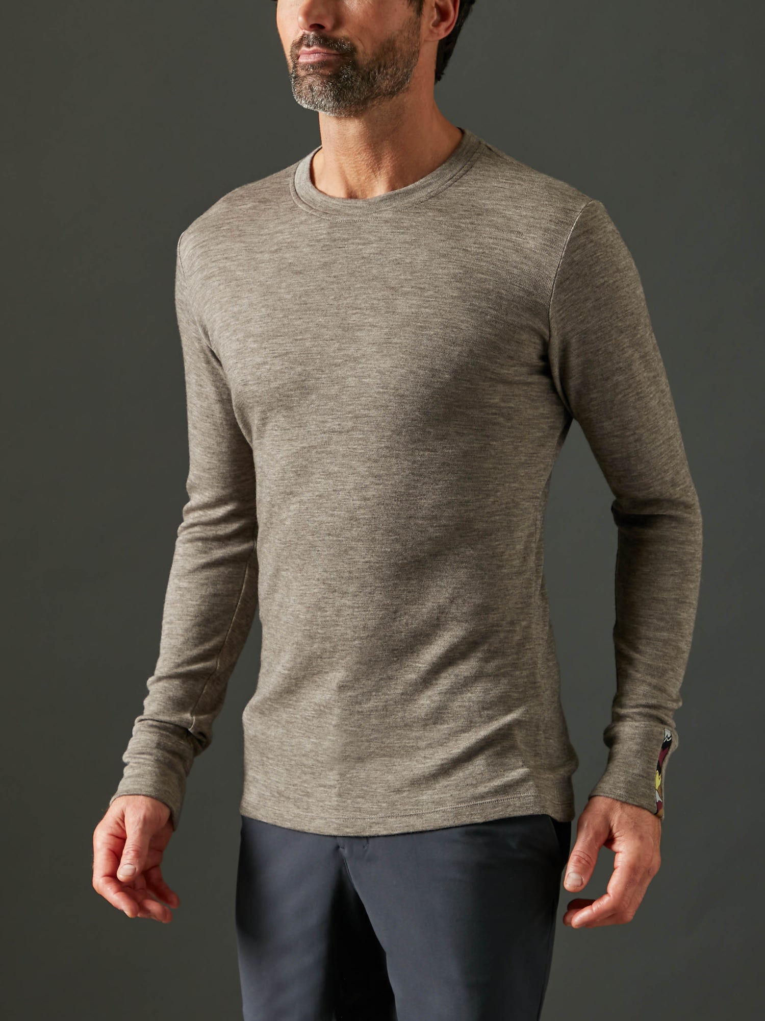 Men's Liberty Casual Crew - Stone