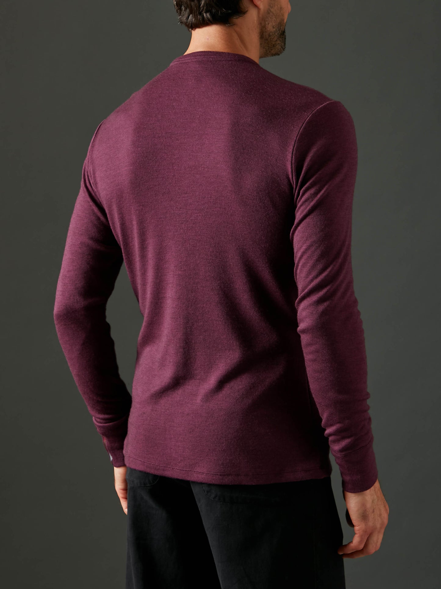 Men's Liberty Henley - Deep Purple