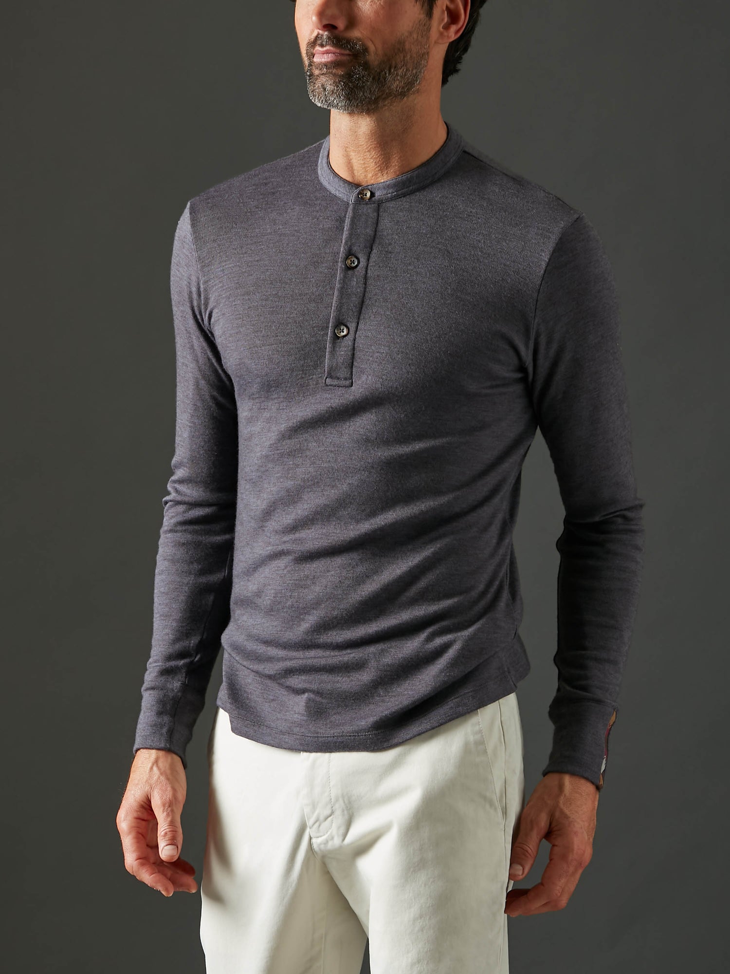 Men's Liberty Henley - Slate