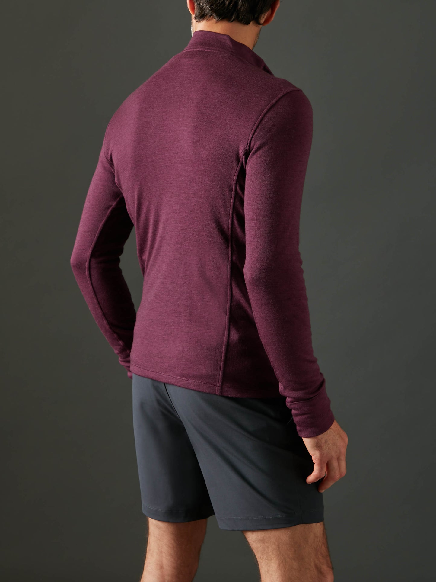 Men's Liberty Half Zip - Deep Purple