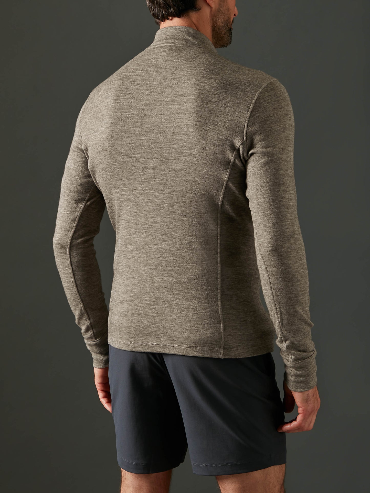 Men's Liberty Half Zip - Stone