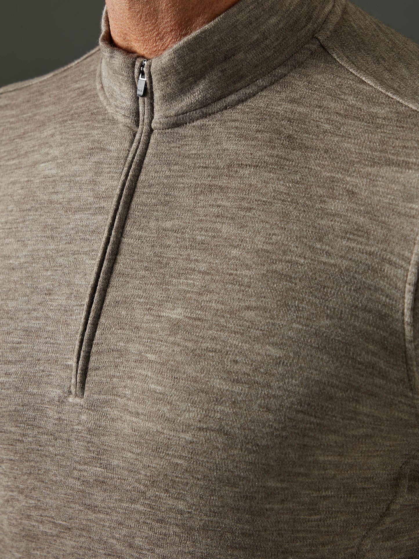 Men's Liberty Half Zip - Stone