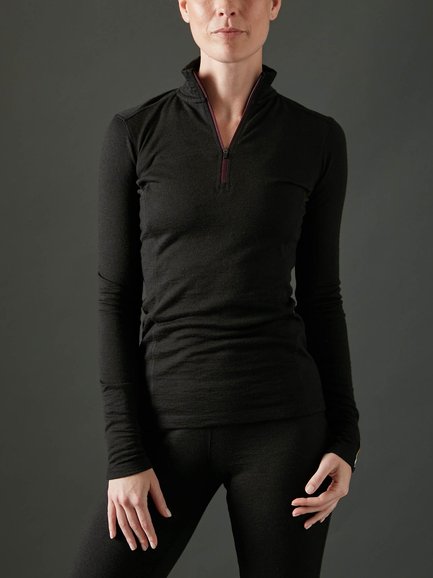 Women's Freedom Zip - Black