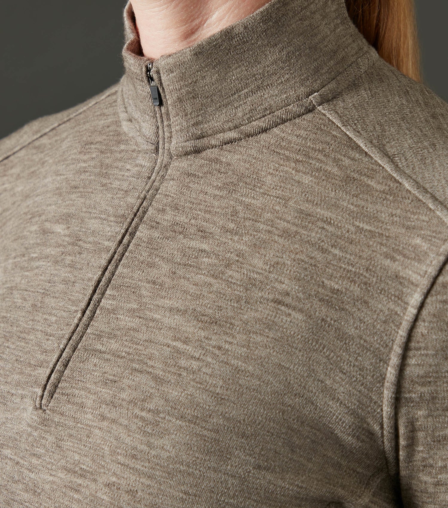 Women's Liberty Half Zip - Stone