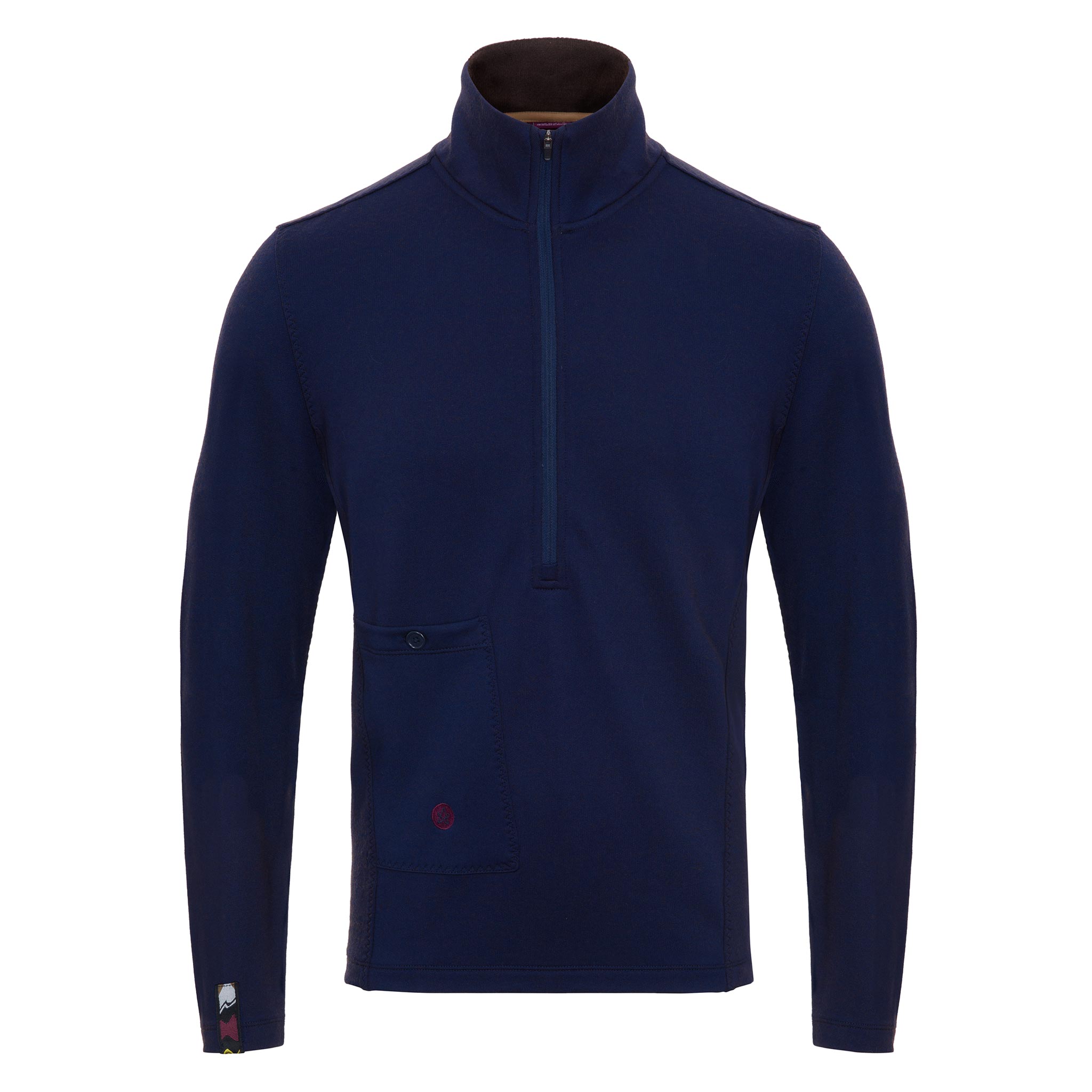 Navy blue fleece online jumper