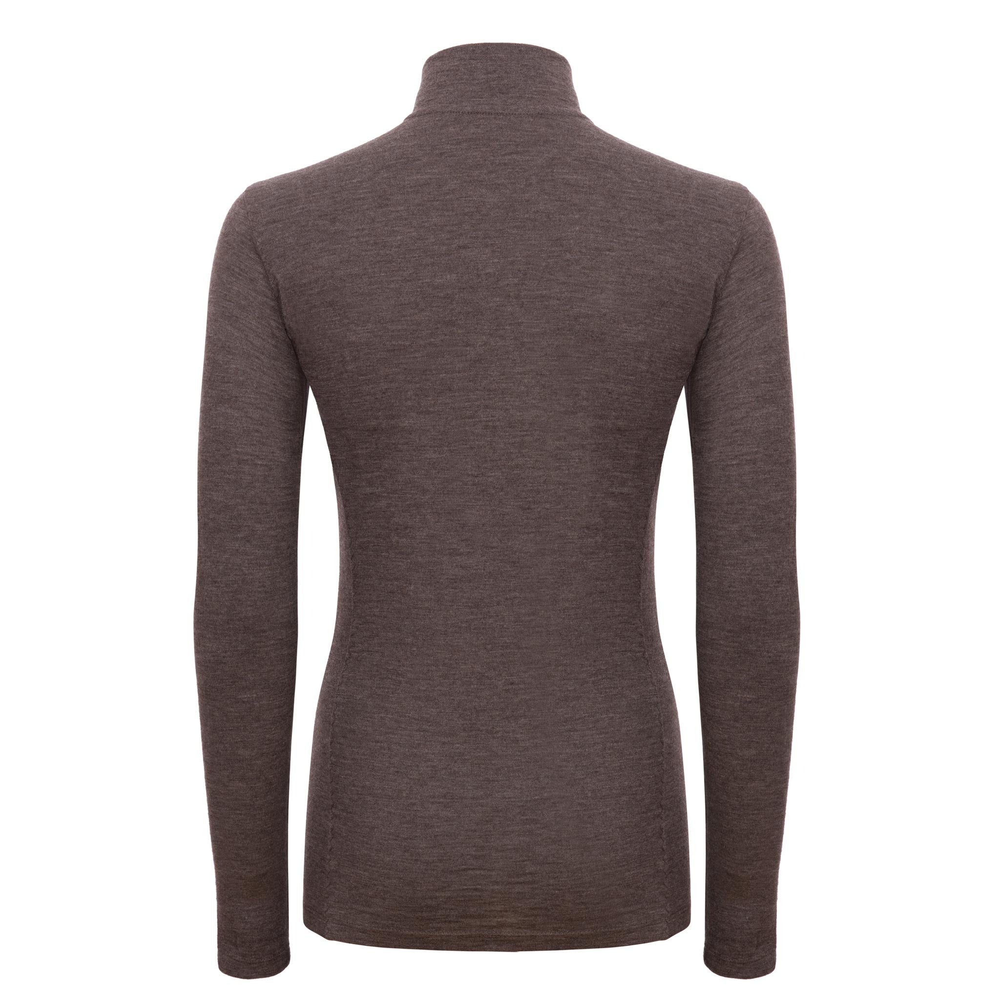 Women's Yushu Yak Wool Base Layer LS Zip