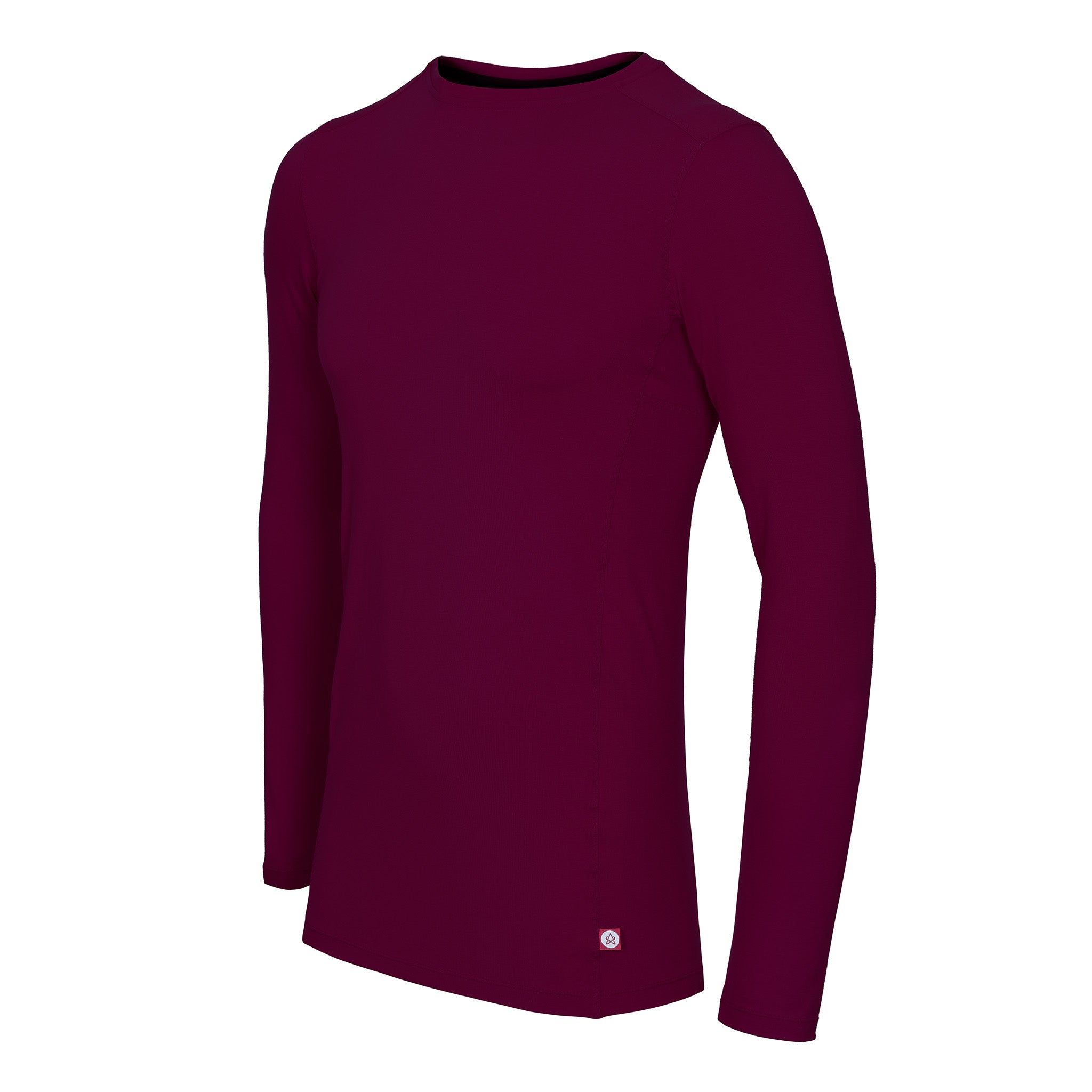 Maroon base layer top top