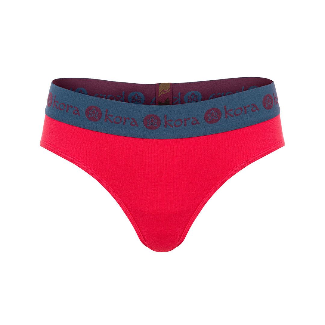 ALAZA Red Coral Reef on White Women's Mid Waisted Bamboo Fiber Underwear  Brief Panty, Multicoloured, X-Small : : Clothing, Shoes &  Accessories