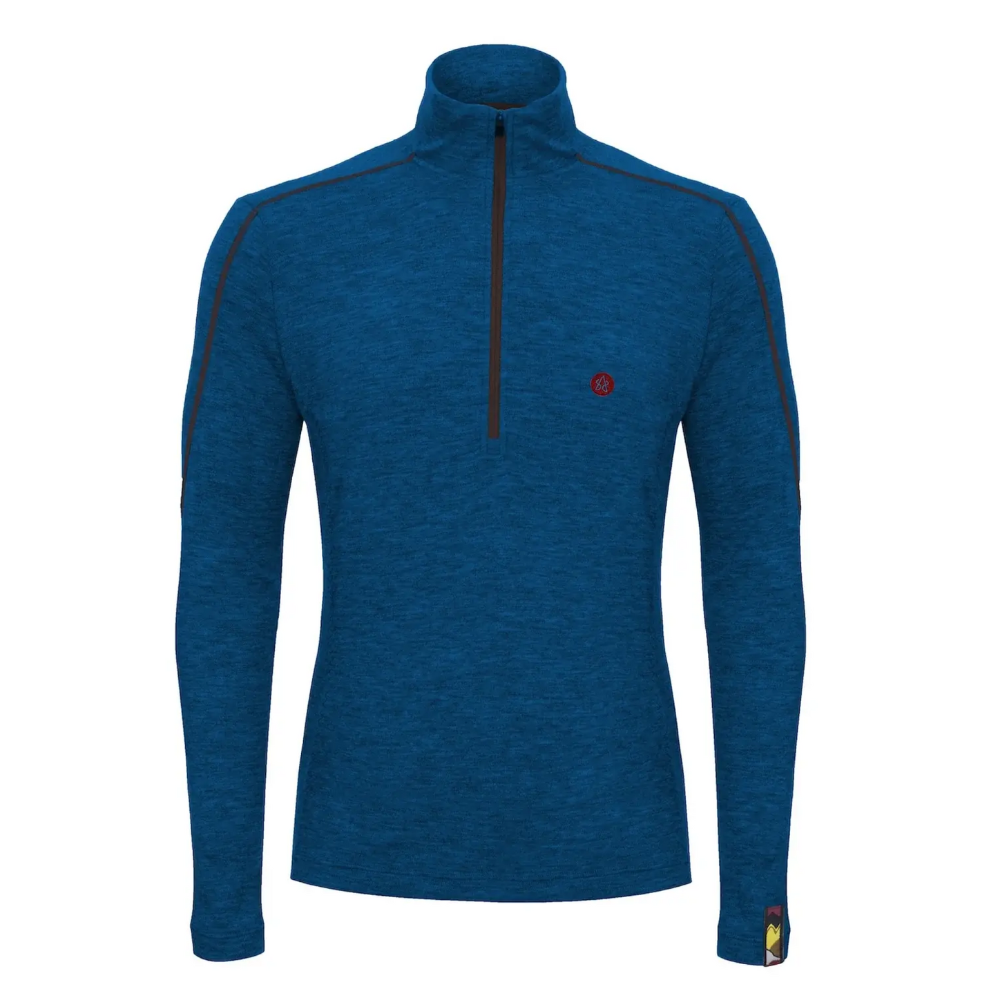 Men's Yardang Yak Wool Jersey - Lake Blue