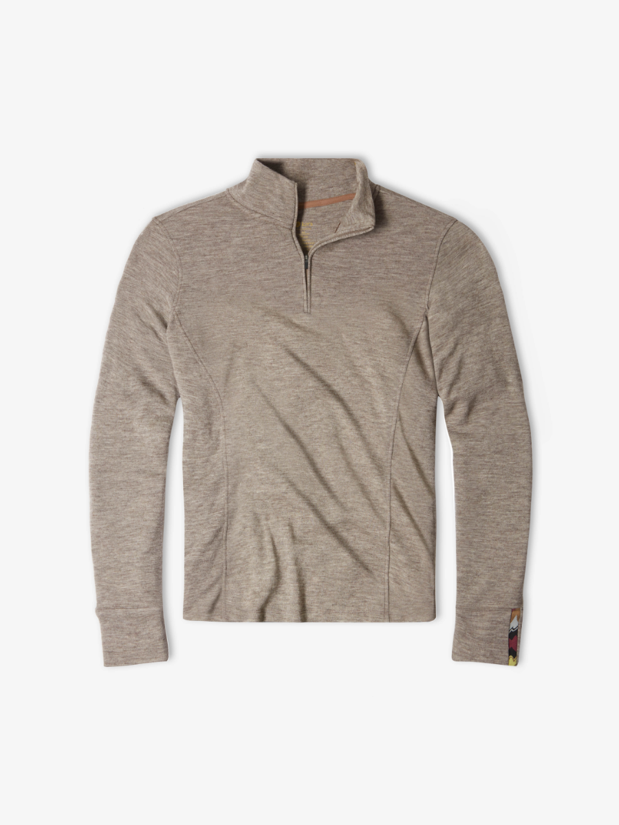 Men's Liberty Half Zip - Stone