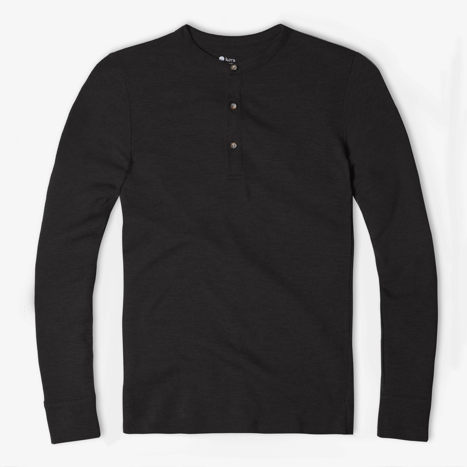 Men's Liberty Henley - Black