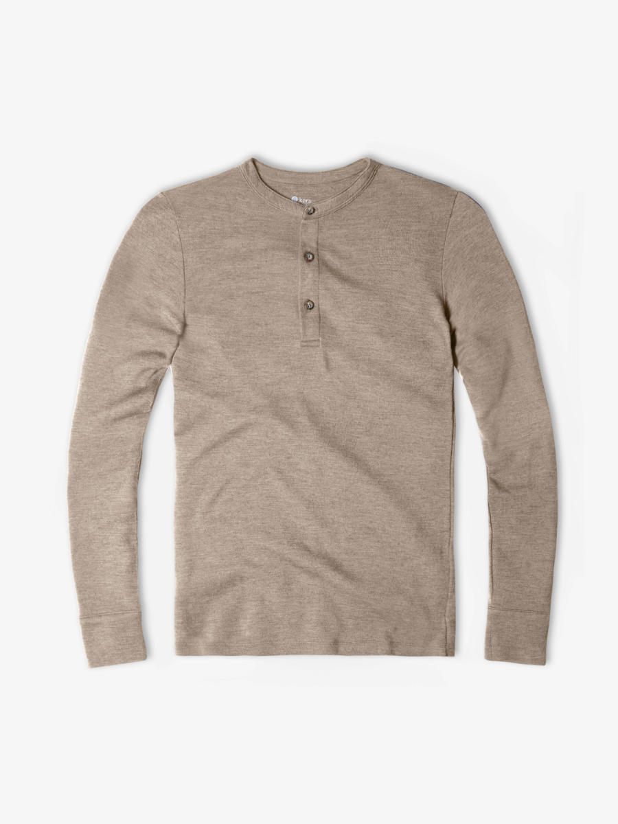 Men's Liberty Henley - Stone