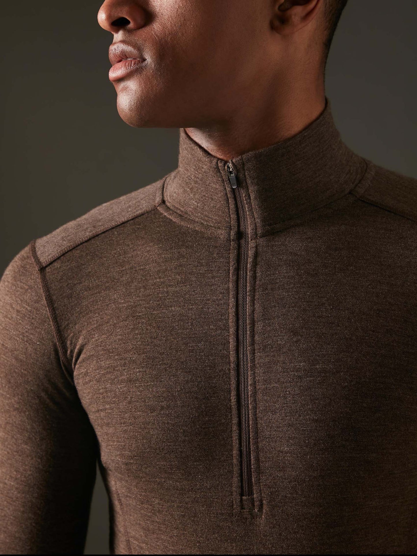 Men's Freedom Half Zip - Bark