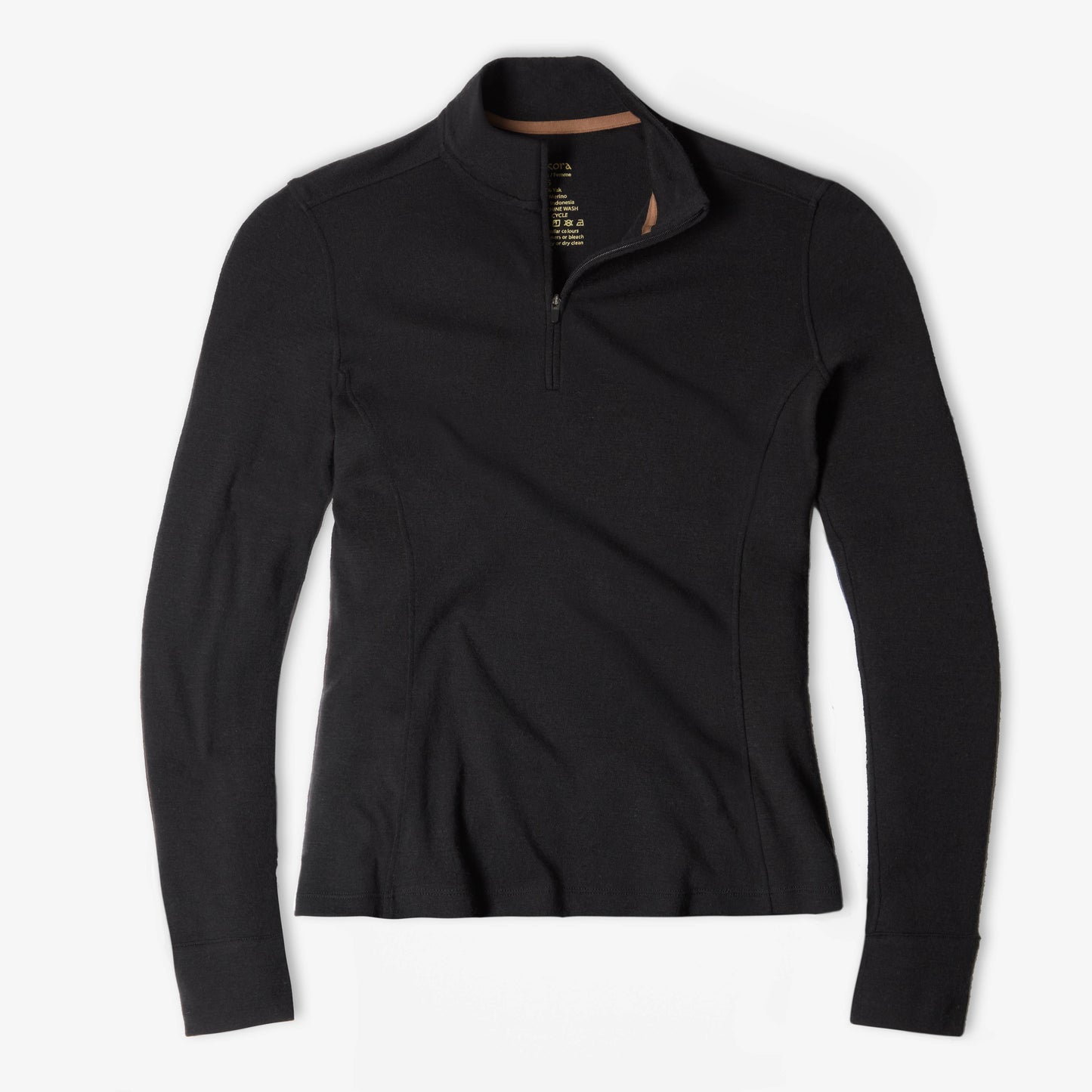 Women's Liberty Half Zip - Black