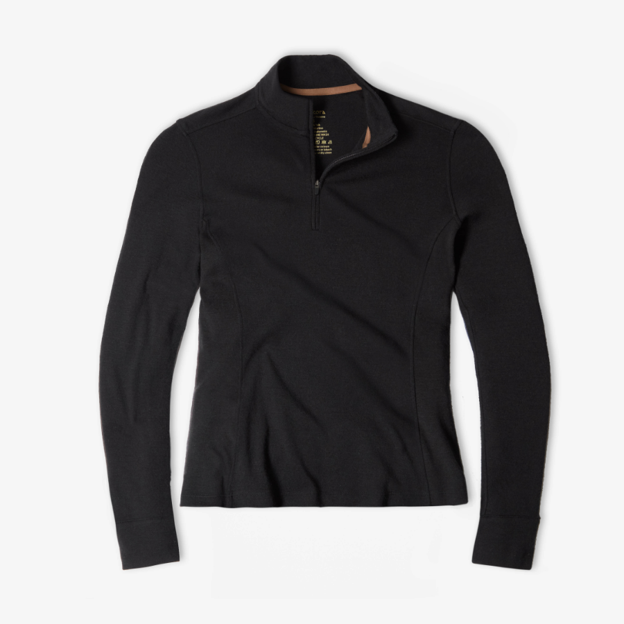 Women's Liberty Half Zip - Black