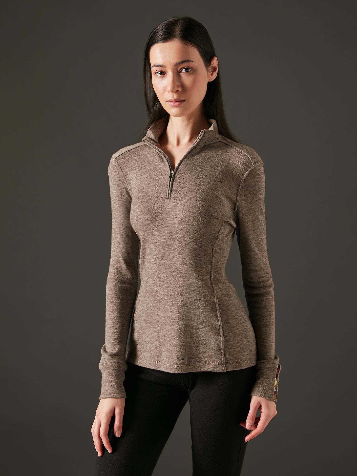 Women's Liberty Half Zip - Stone